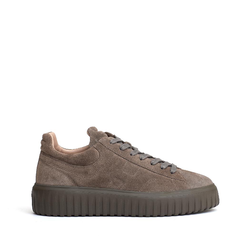Sorelle Perego h stripes camoscio palude Consegna Veloce
