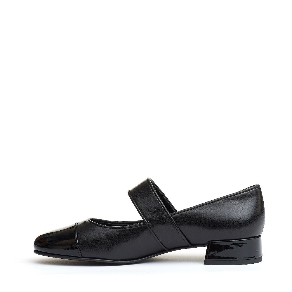 Sorelle Perego mary jane nera con tacco 5 cm Fino Al -60%