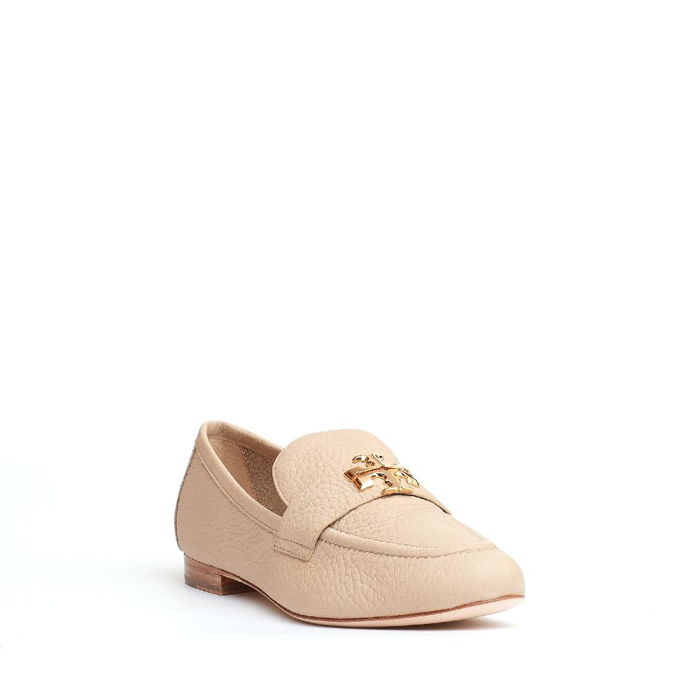 Sorelle Perego mocassino Eleanor pelle beige logo Sottocosto