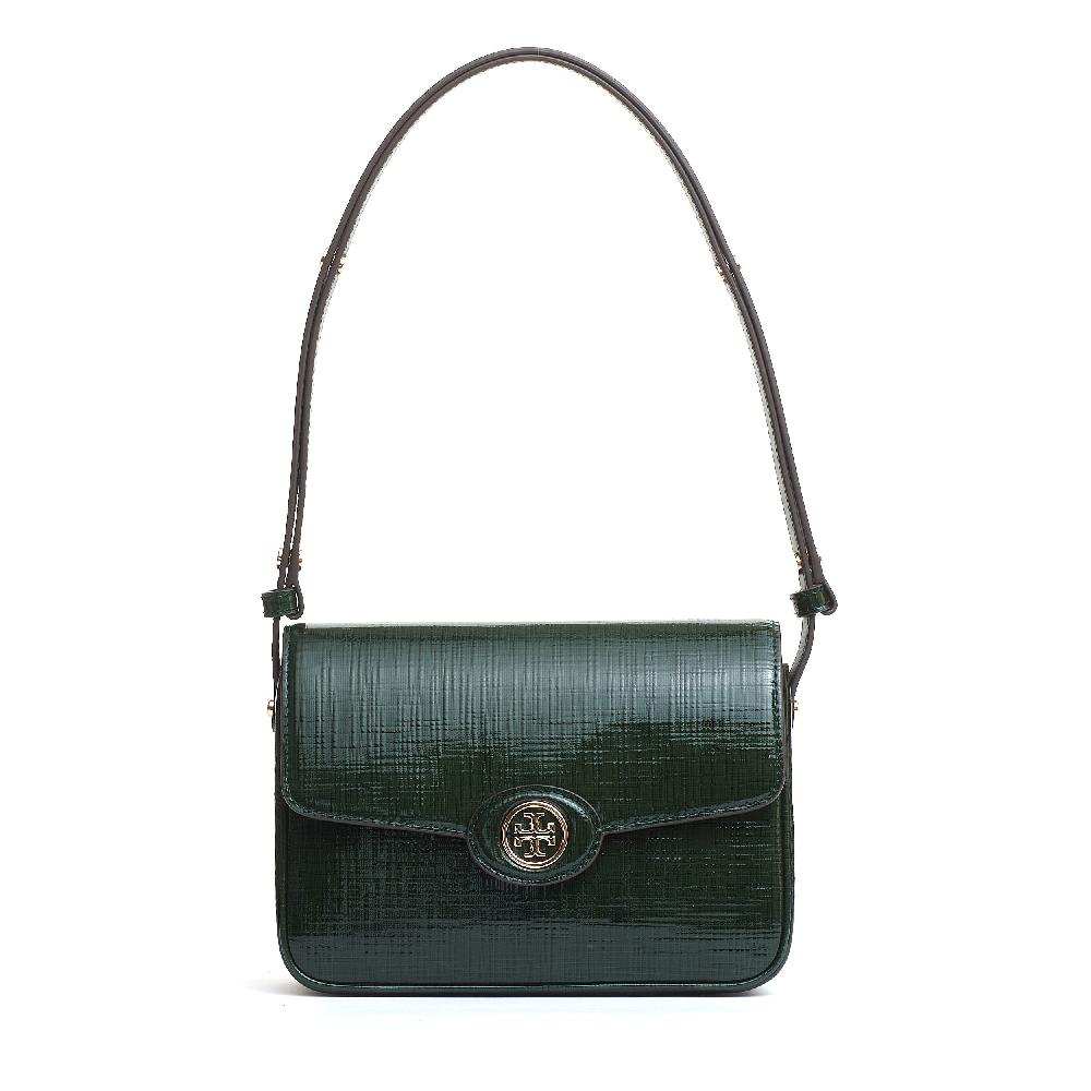 Sorelle Perego robinson crosshatched spazzolato verde Outlet
