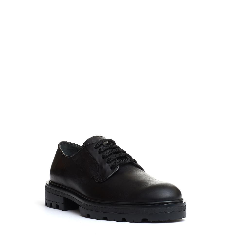 Sorelle Perego stringata nera carroarmato Moda