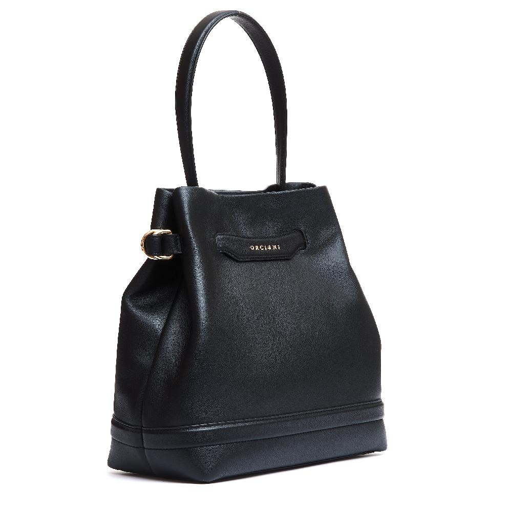 Sorelle Perego secchiello pelle nera Offerta Pasqua
