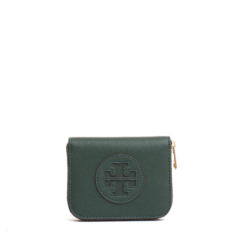 Sorelle Perego small zip portafoglio verde Offerta San Valentino