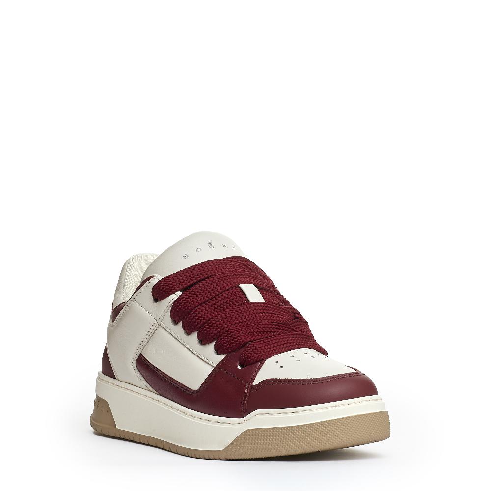 Sorelle Perego Chamallow pelle bianca bordeaux Smaltimento dello stoccaggio