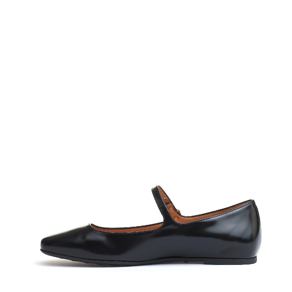 Sorelle Perego ballerina cinturino pelle nera Offerta migliore