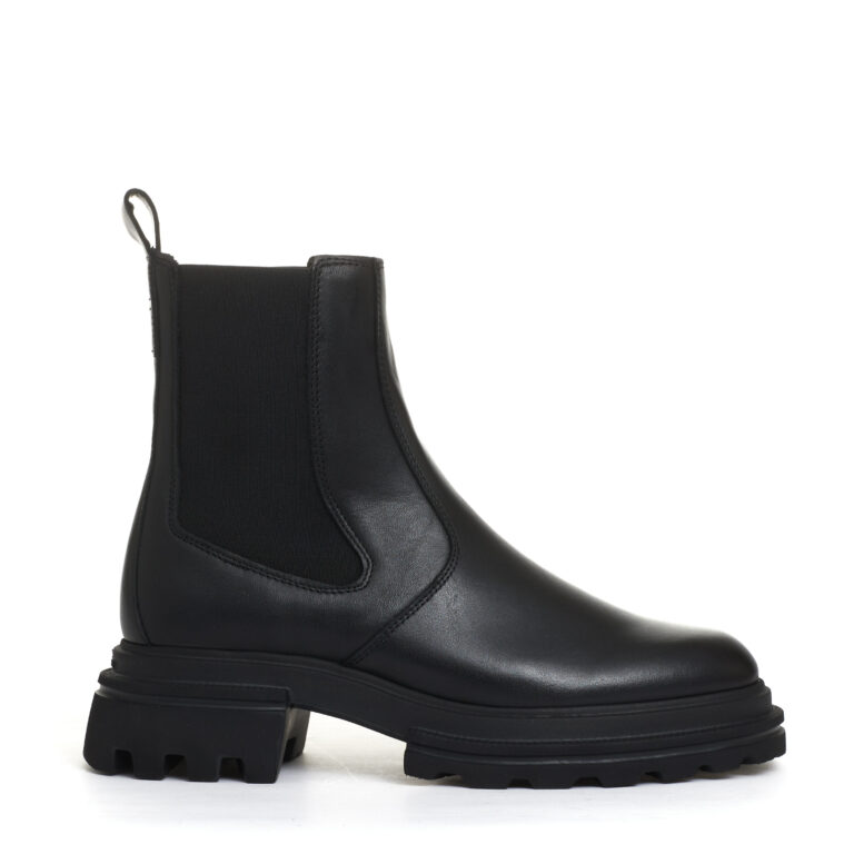Sorelle Perego chelsea boot elastico pelle nero Nuovi prodotti