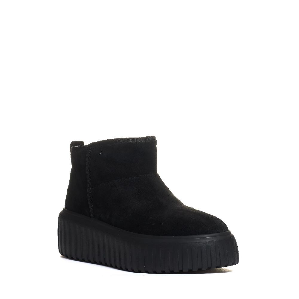 Sorelle Perego h stripes low boot camoscio nero Offerta settimanale