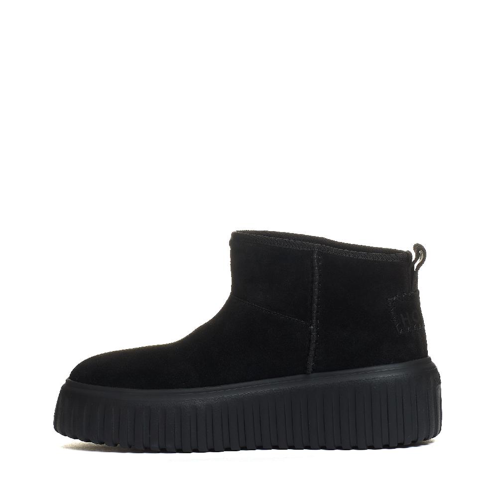 Sorelle Perego h stripes low boot camoscio nero Offerta settimanale