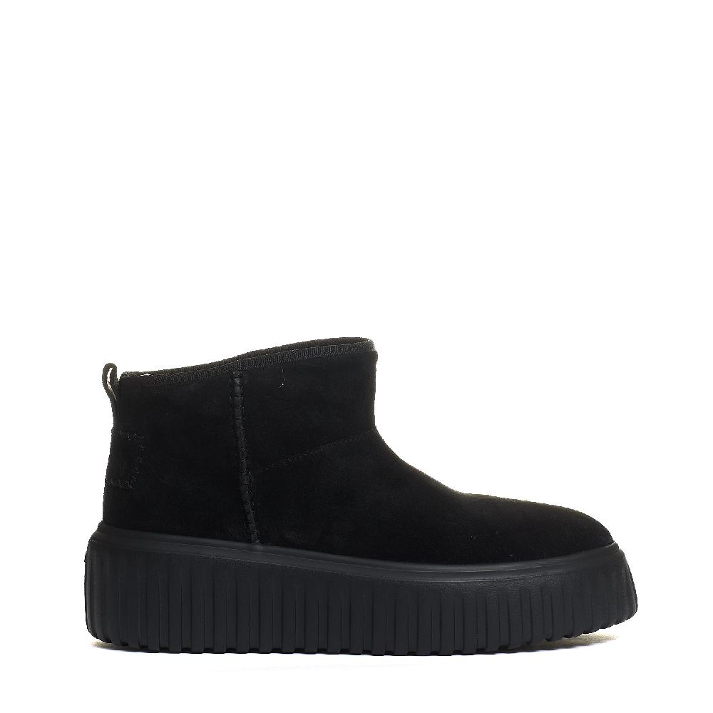 Sorelle Perego h stripes low boot camoscio nero Offerta settimanale