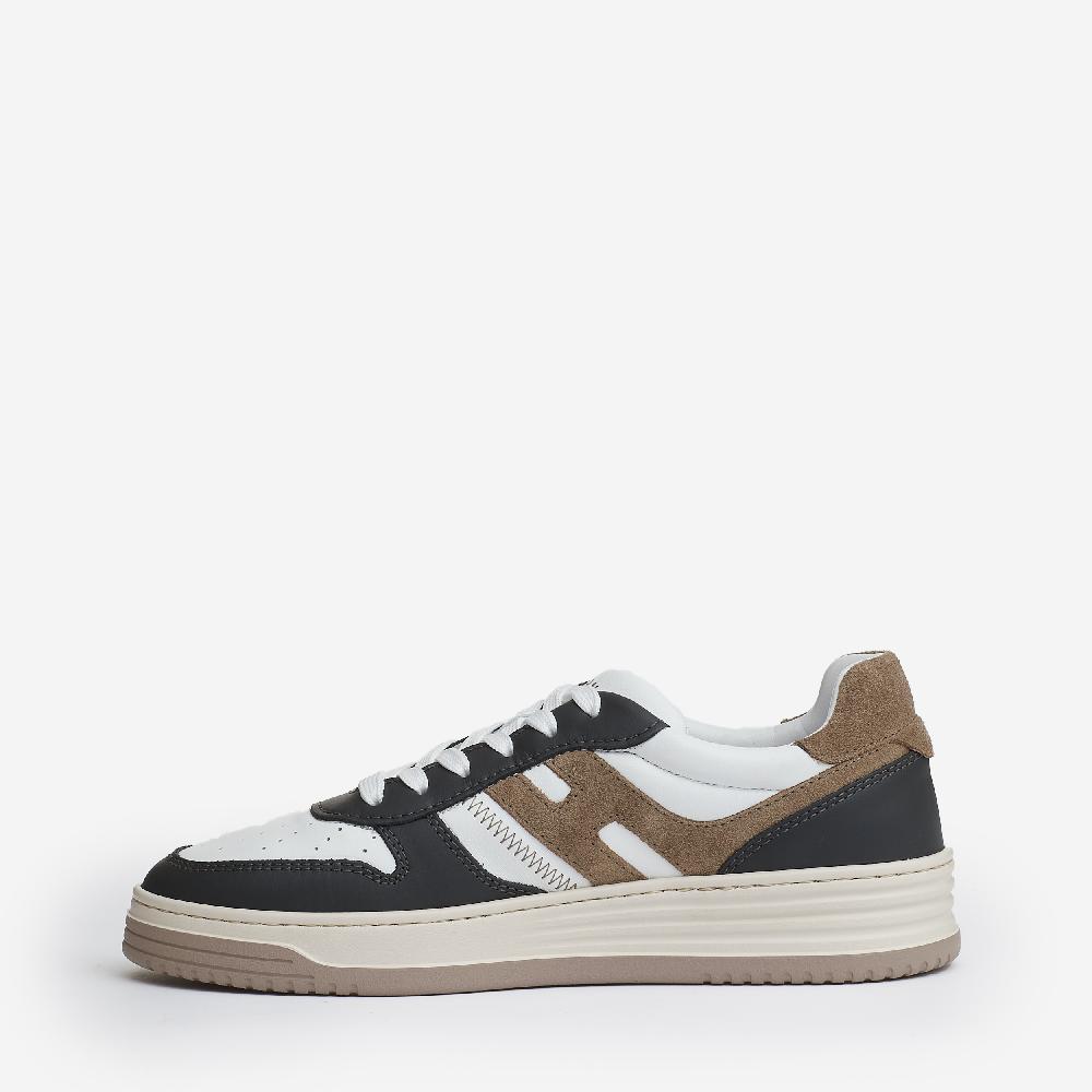 Sorelle Perego basket pelle blu bianco beige Fino al 65% di sconto