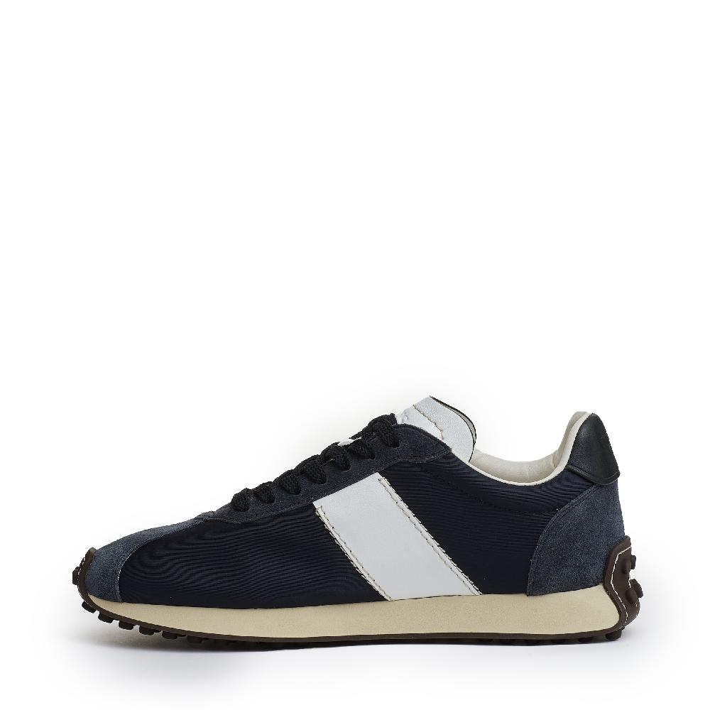 Sorelle Perego sneakers camoscio blu e tessuti Super sconto