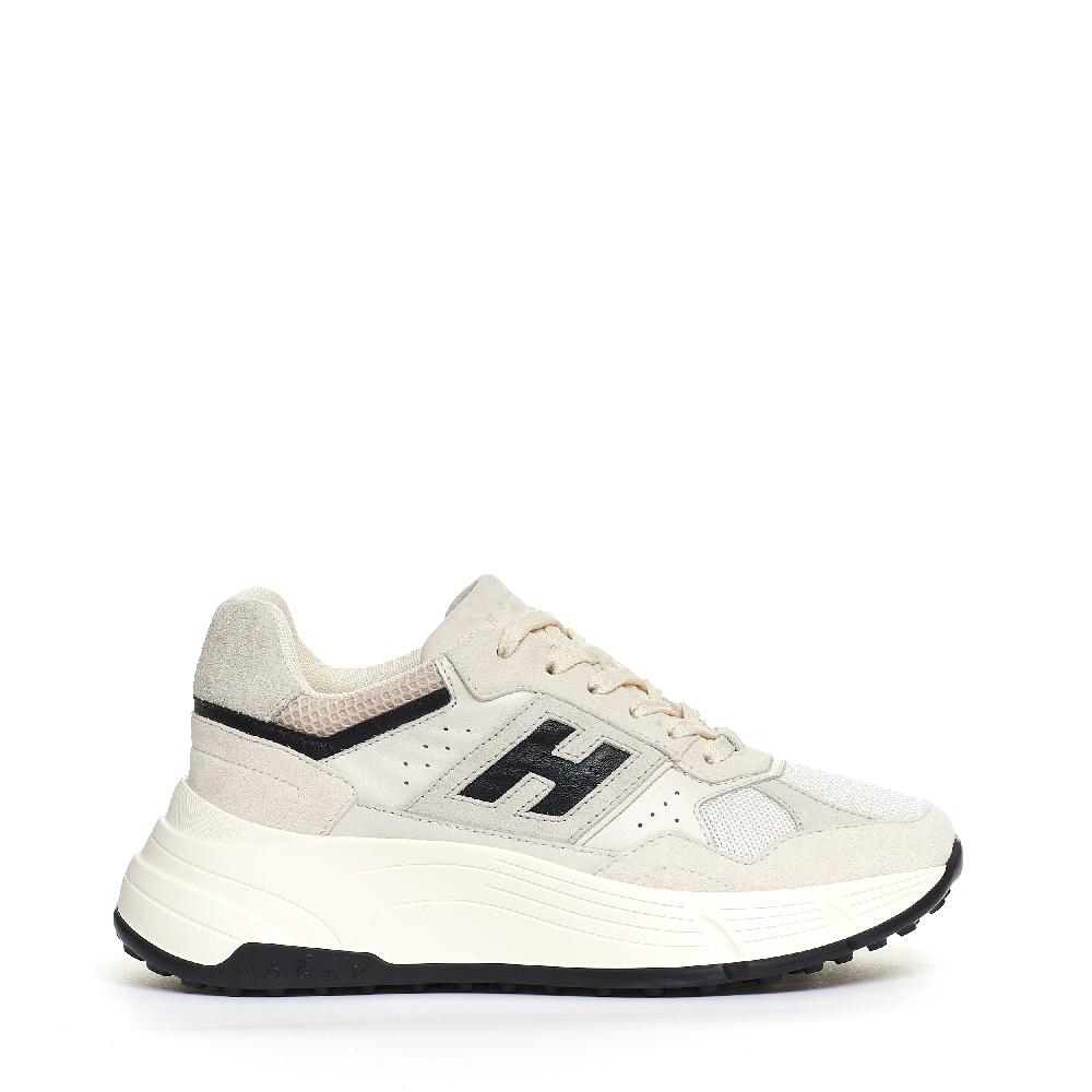 Sorelle Perego HI FI pelle bianco tessuto H nero Esporta salva