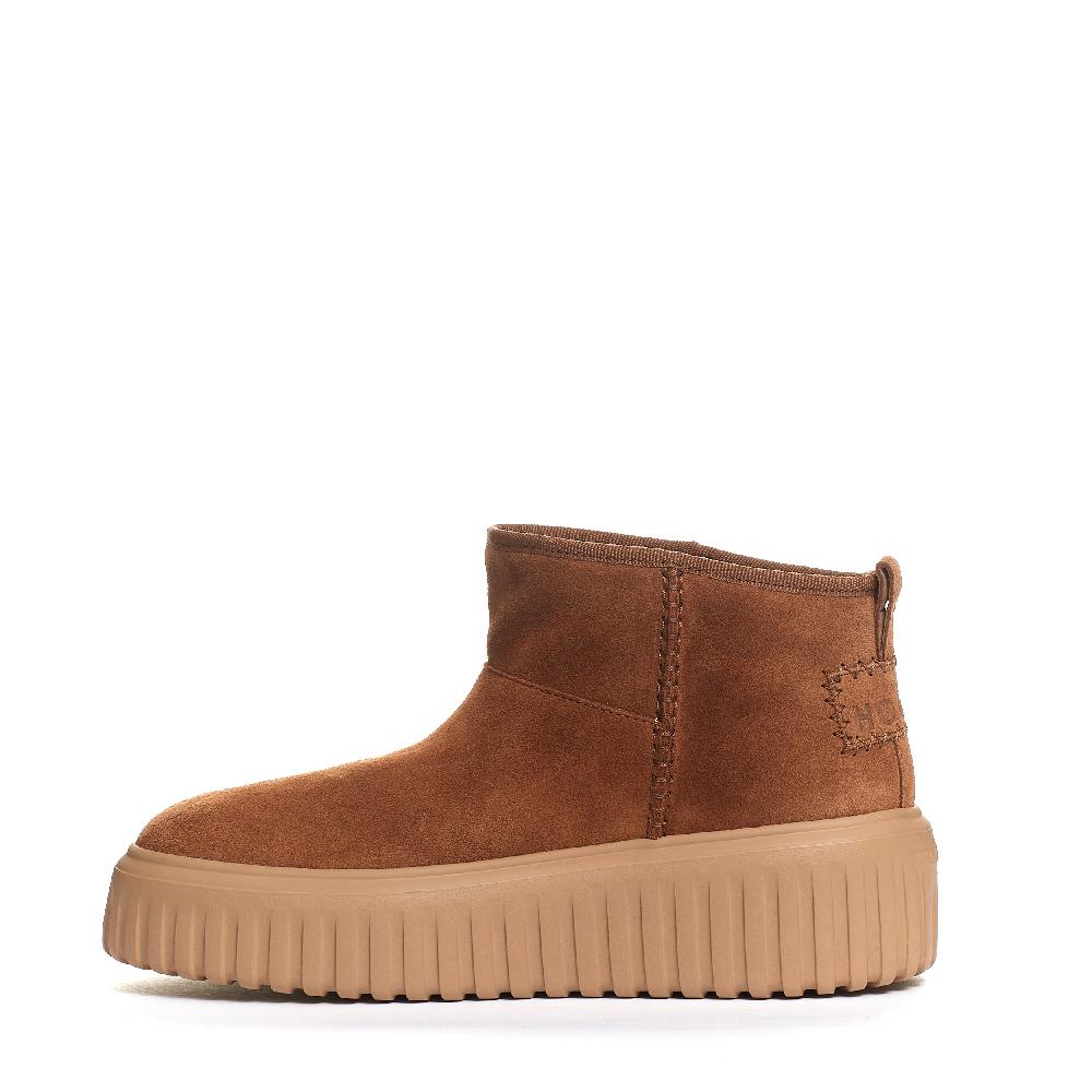 Sorelle Perego h stripes low boot camoscio cuoio In vendita