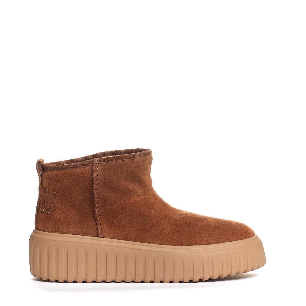 Sorelle Perego h stripes low boot camoscio cuoio In vendita