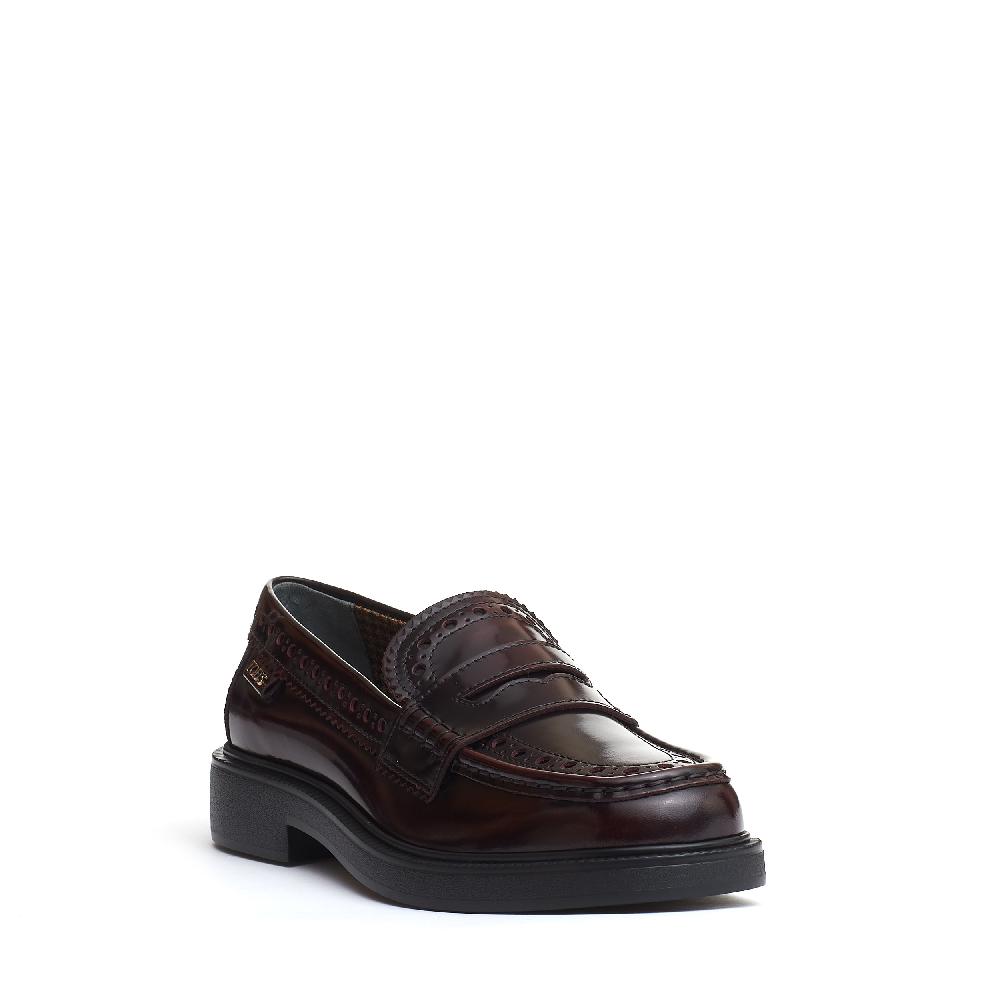 Sorelle Perego mocassino inglese pelle bordeaux 2025