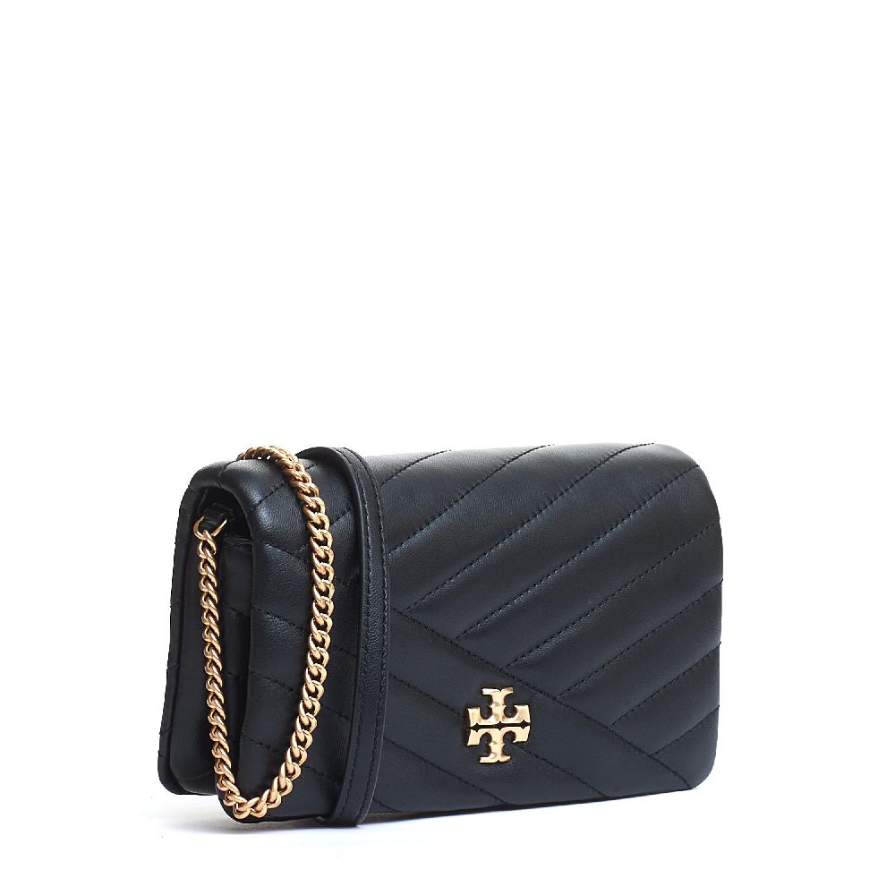 Sorelle Perego chain wallet pelle nera con catena In Linea