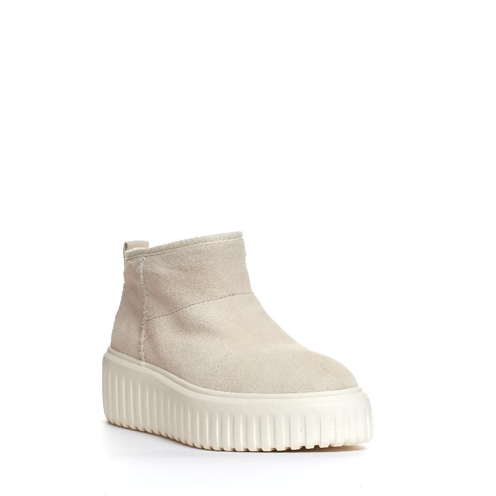 Sorelle Perego boot basso camoscio beige chiaro Qualità
