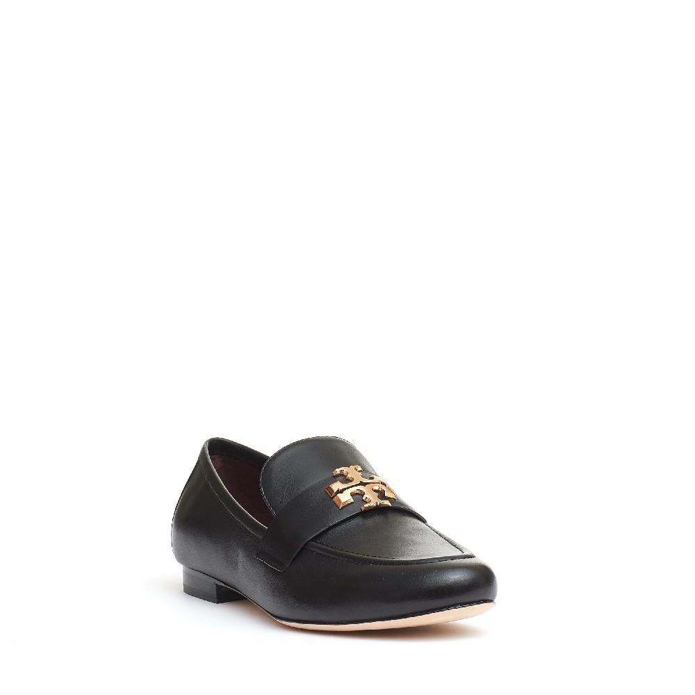 Sorelle Perego mocassino Eleanor pelle nera logo Acquista Ora
