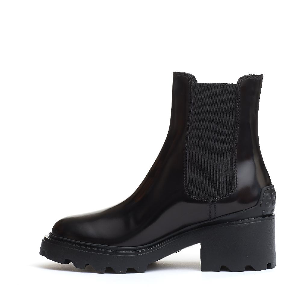 Sorelle Perego stivaletto pelle nero carroarmato 60 mm Fino Al -60%