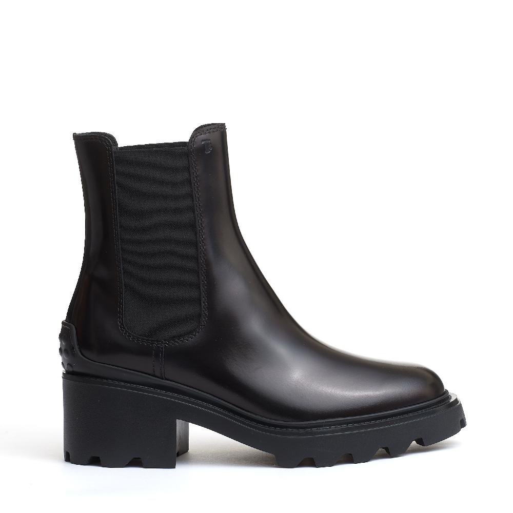 Sorelle Perego stivaletto pelle nero carroarmato 60 mm Fino Al -60%