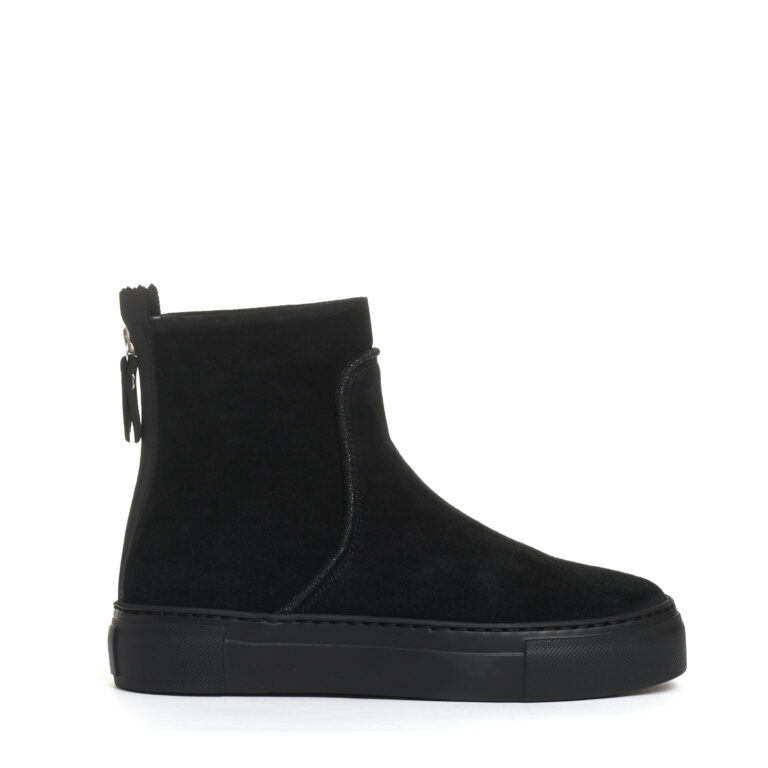 Sorelle Perego beatles camoscio nero e glitter Sconto