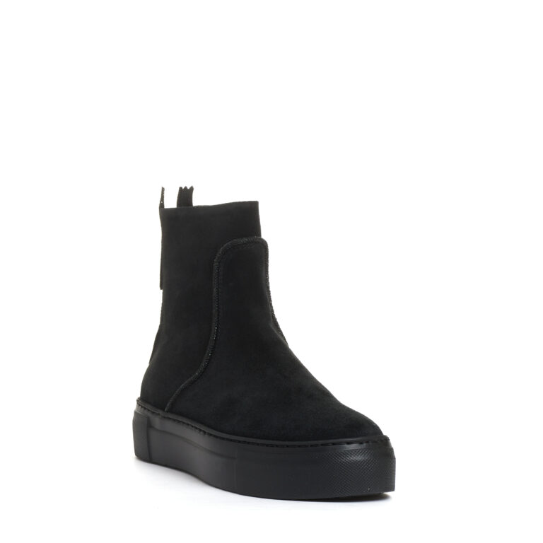 Sorelle Perego beatles camoscio nero e glitter Sconto