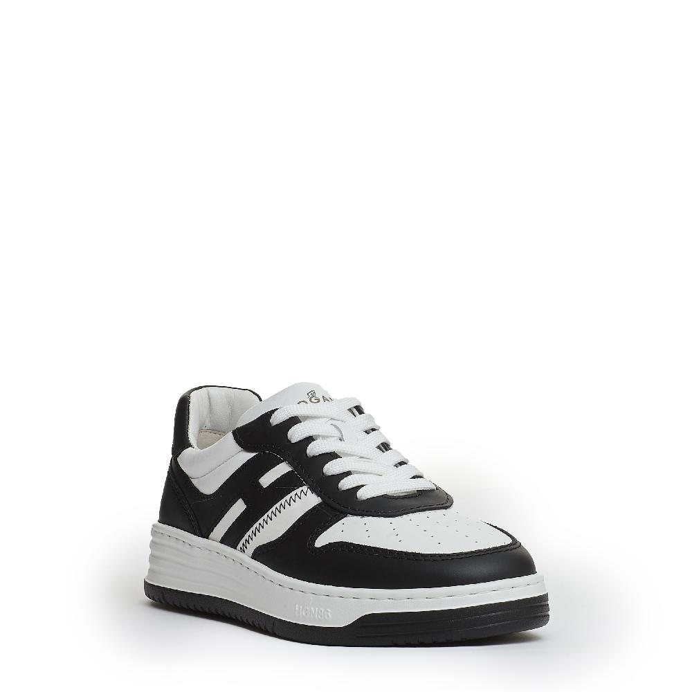 Sorelle Perego basket pelle bianco nero Online