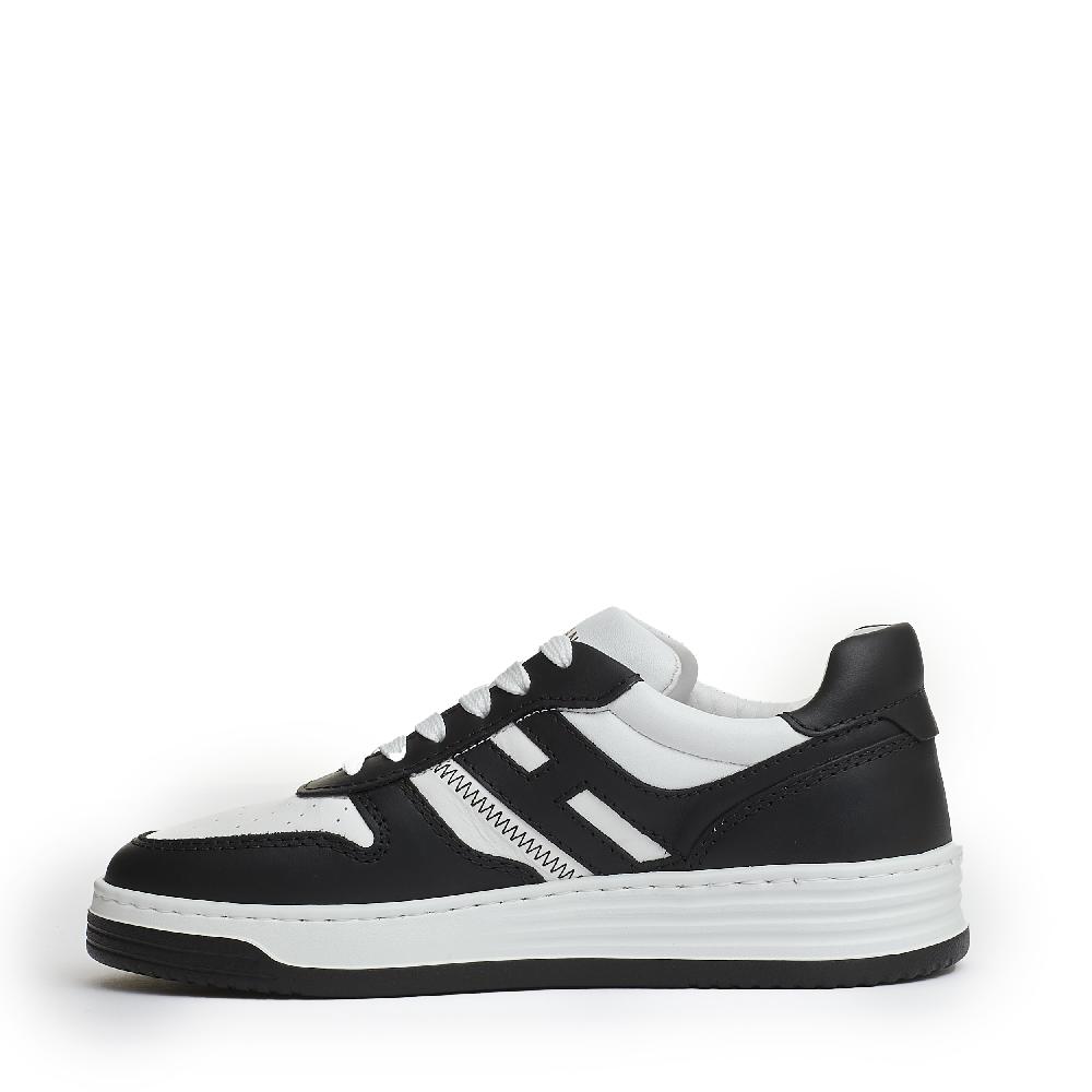 Sorelle Perego basket pelle bianco nero Online