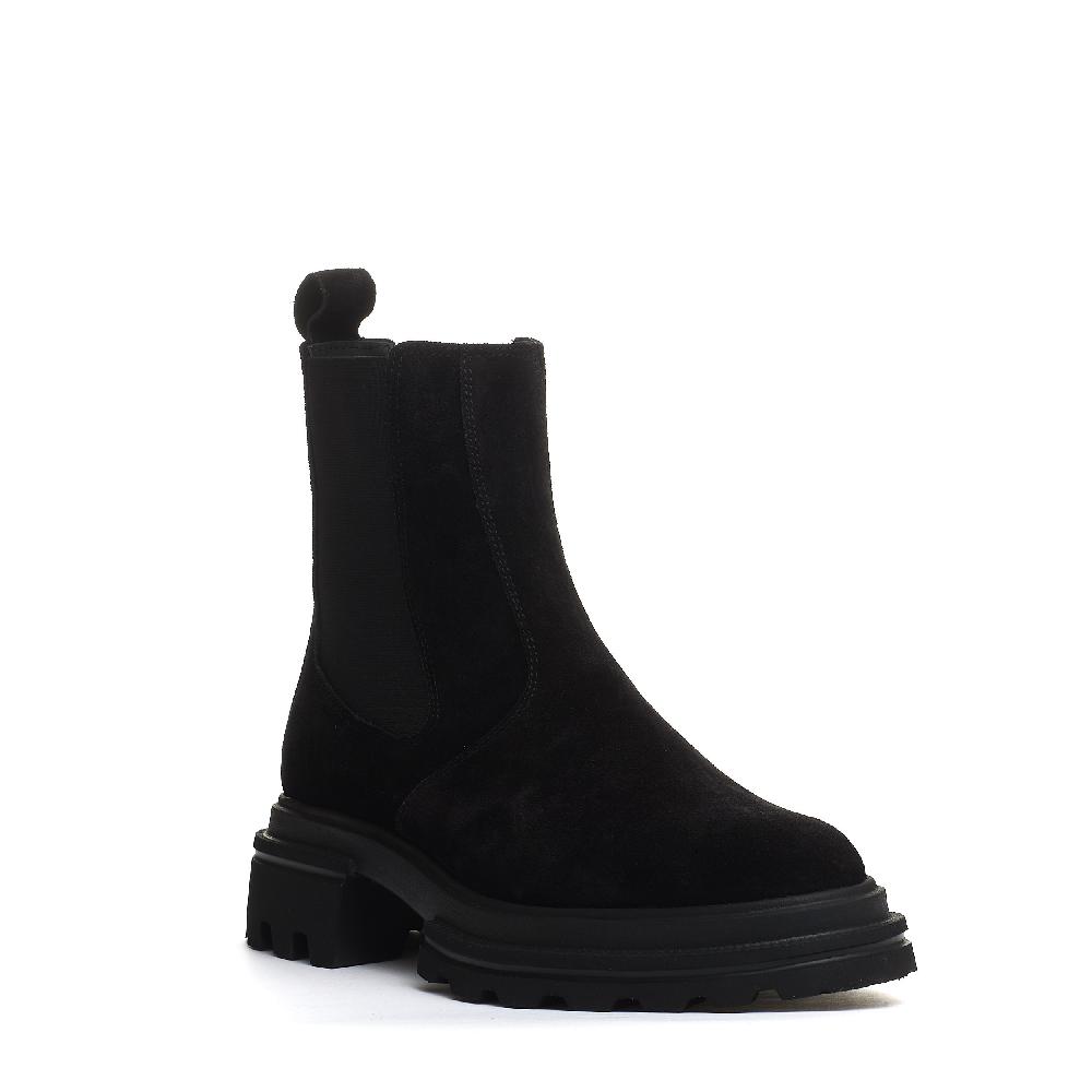 Sorelle Perego chelsea boot camoscio nero Spedizione gratuita