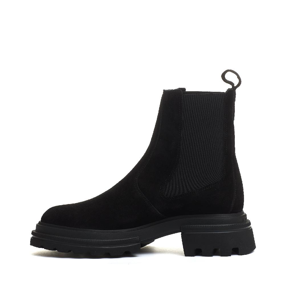 Sorelle Perego chelsea boot camoscio nero Spedizione gratuita