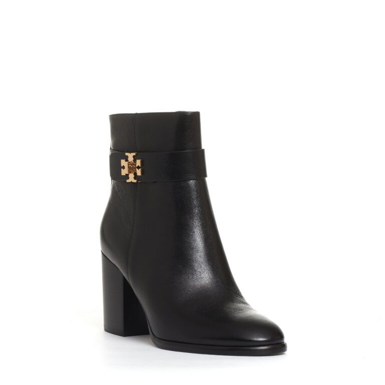 Sorelle Perego stivaletto pelle nera logo tacco 70 mm Sconto di tempo limitato