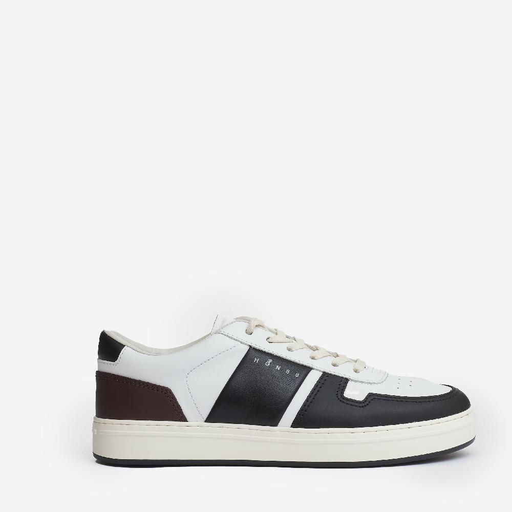 Sorelle Perego H TV sneakers pelle bianco nero Grande vendita