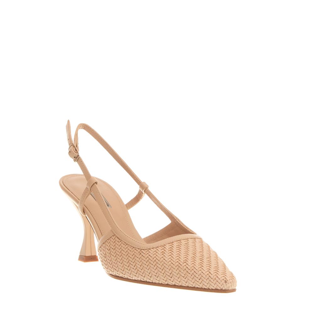 Sorelle Perego slingback intreccio beige Cyber Monday