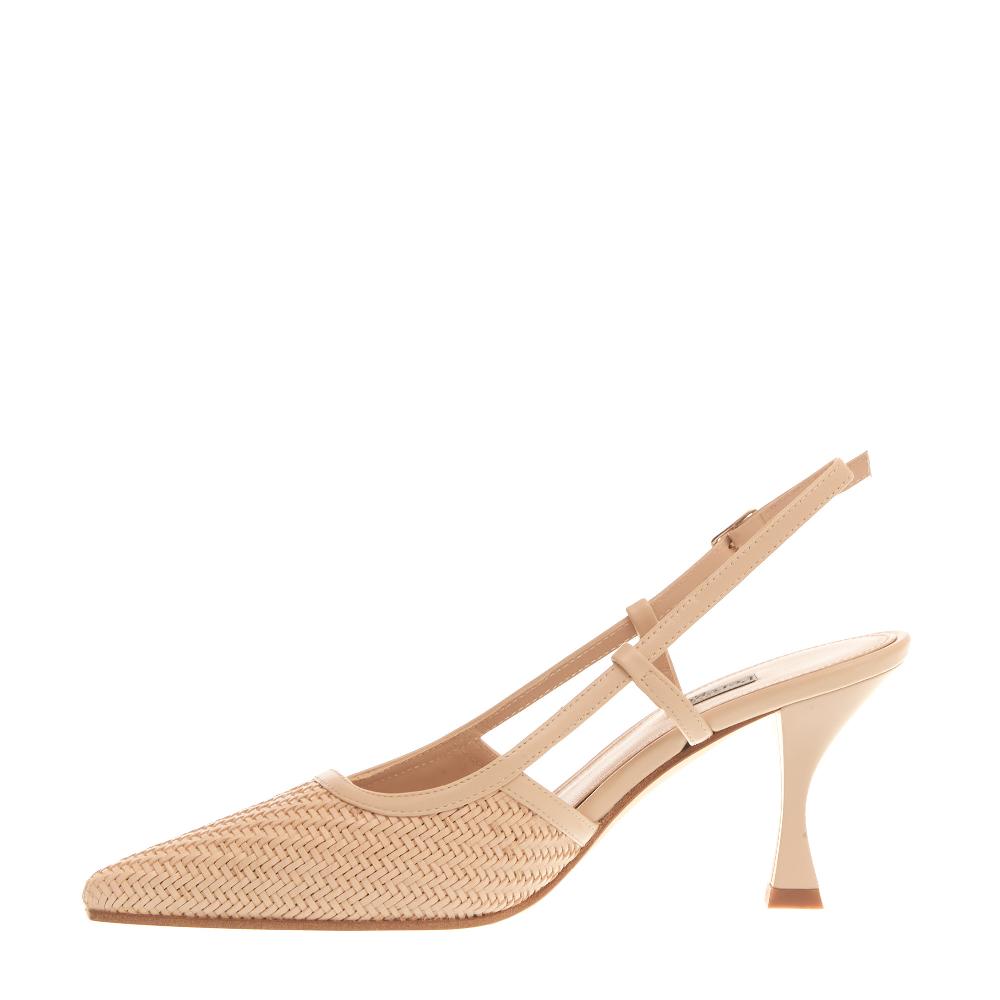 Sorelle Perego slingback intreccio beige Cyber Monday