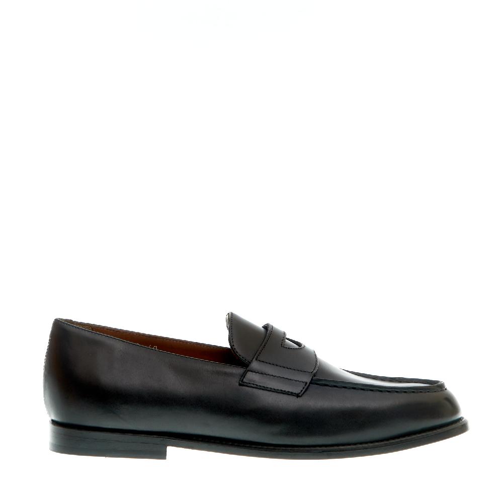 Sorelle Perego mocassino pelle blu fondo cuoio Bestseller