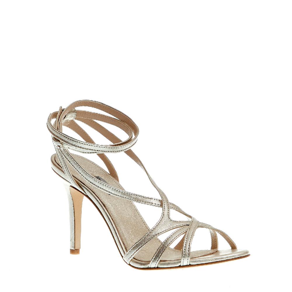 Sorelle Perego sandalo platino cinturini Offerte speciali