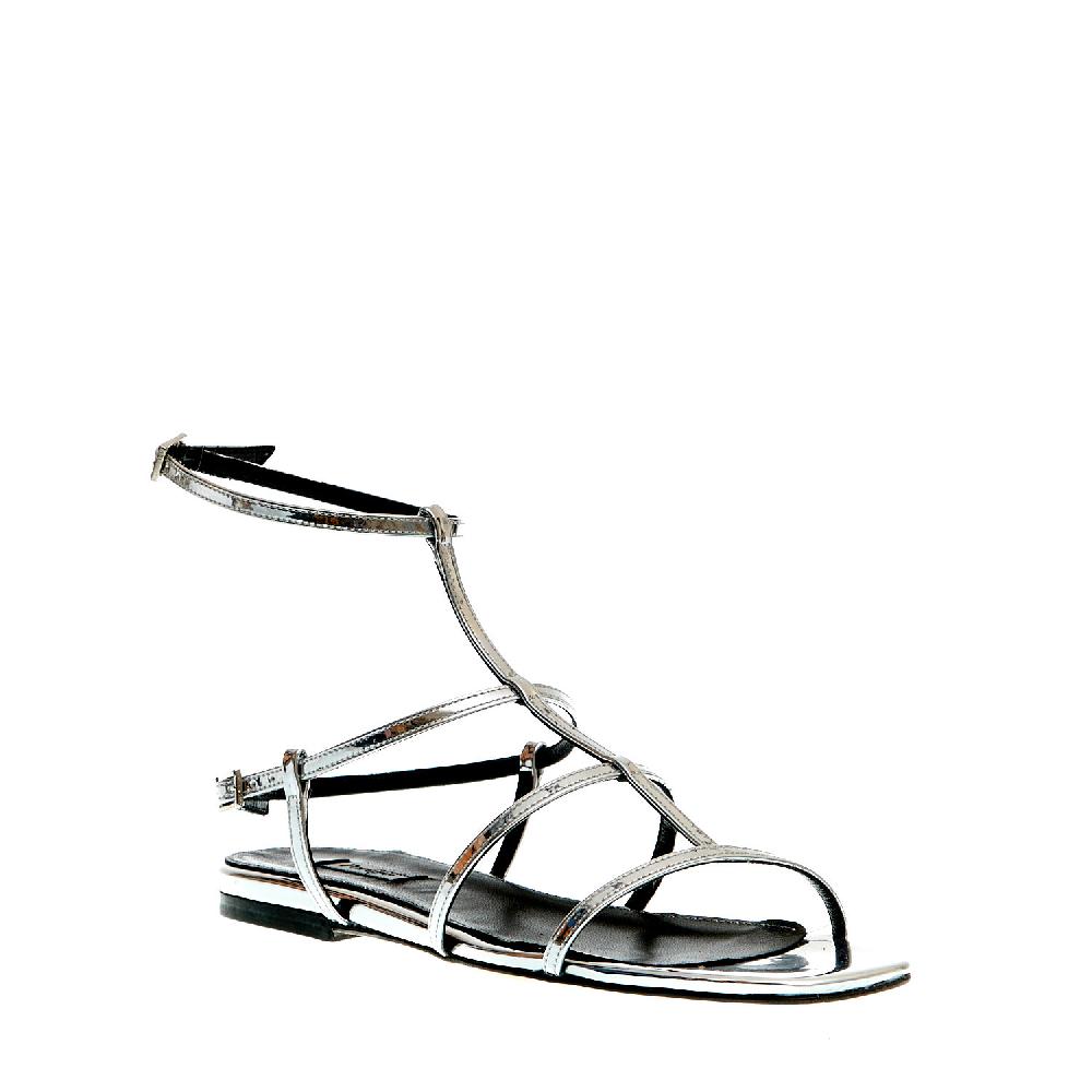 Sorelle Perego sandalo basso lintini argento Fino al 65% di sconto