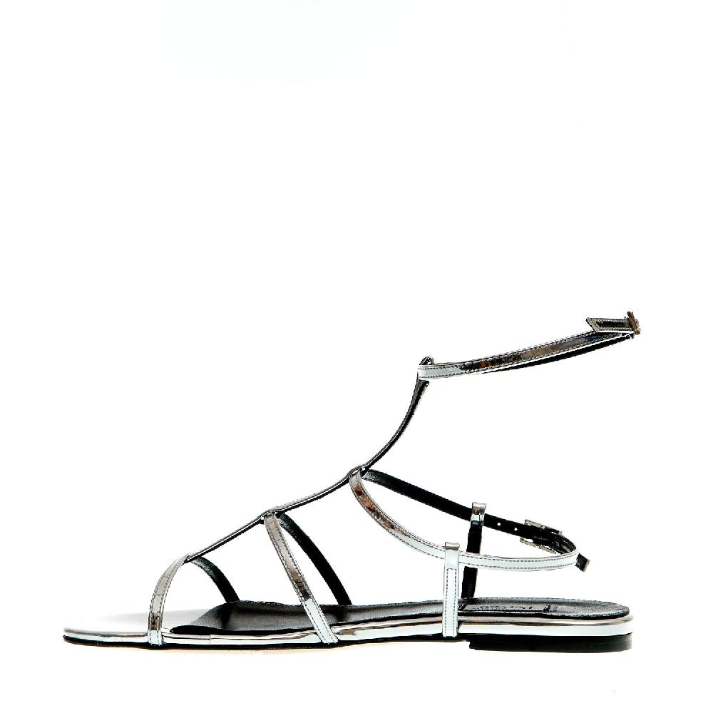 Sorelle Perego sandalo basso lintini argento Fino al 65% di sconto