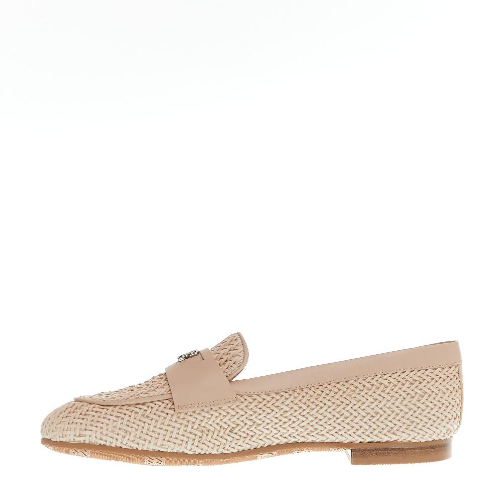 Sorelle Perego mocassino intreccio nude 50% di sconto con spedizione gratuita