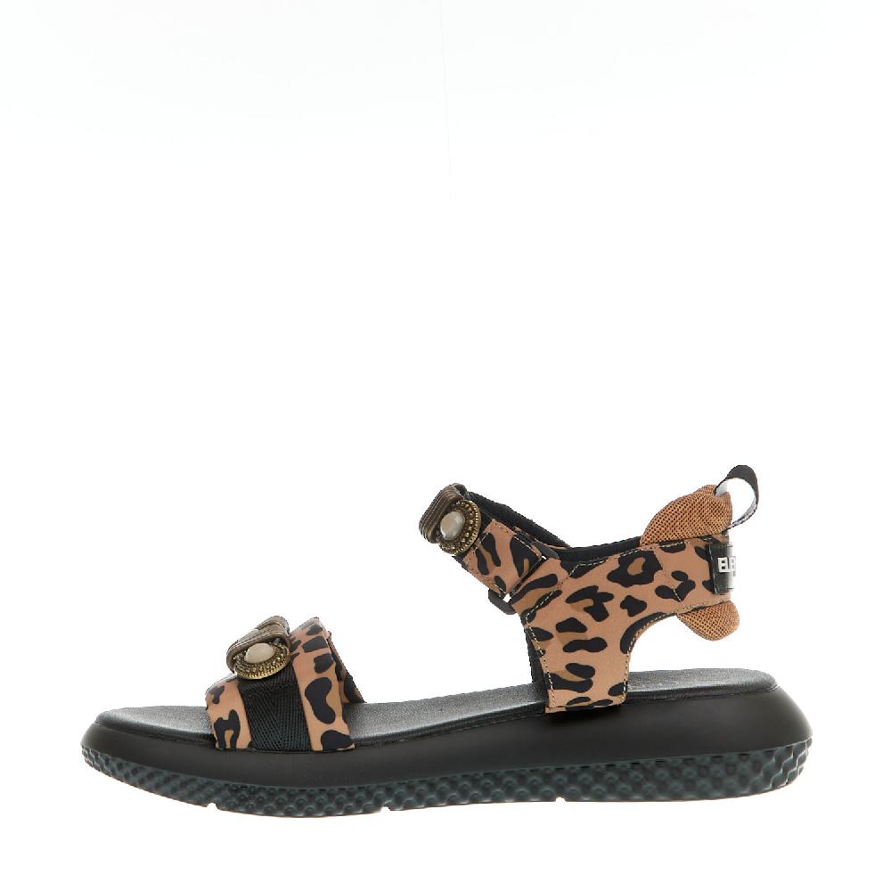 Sorelle Perego sandalo sportivo anatomico leopardo Fino Al -60%