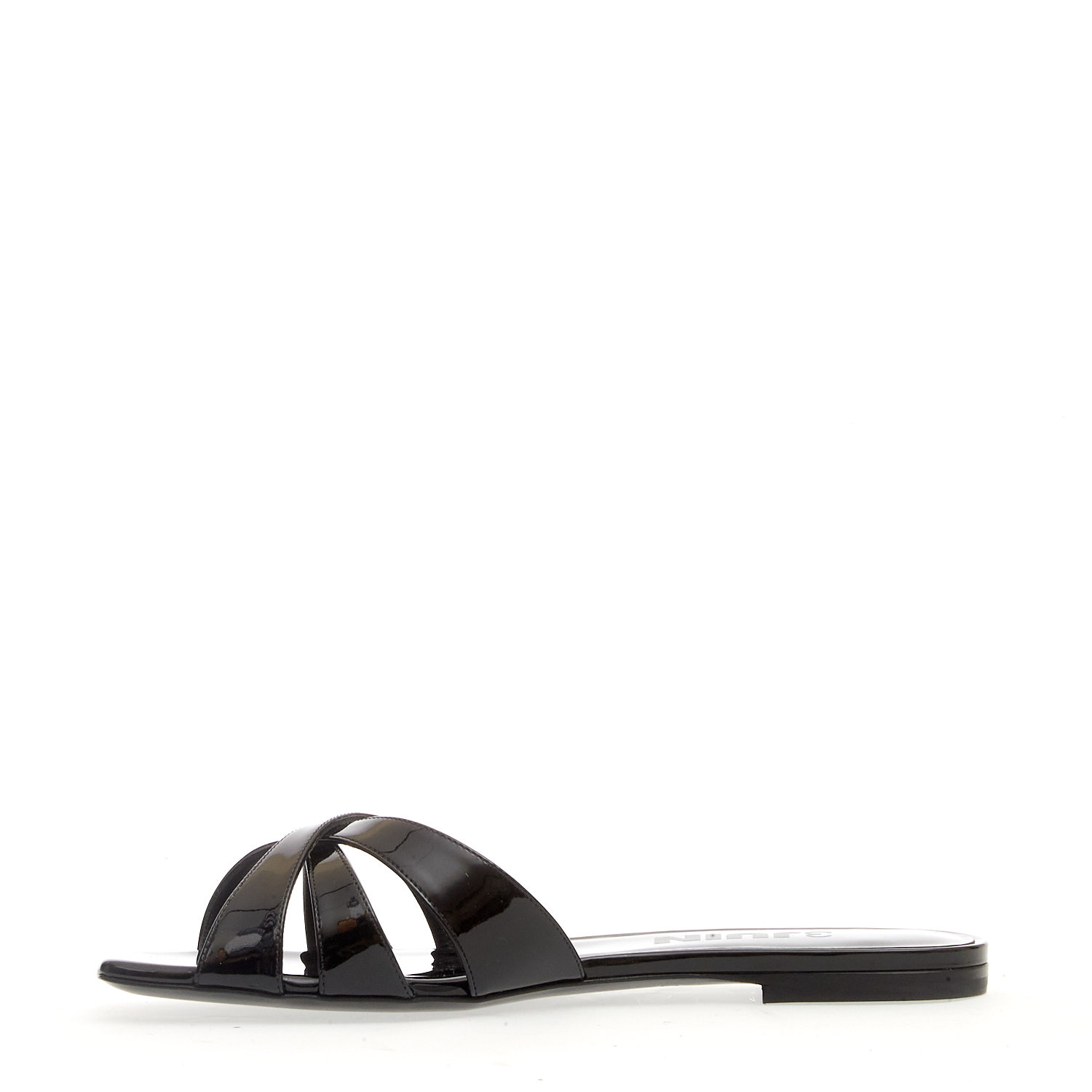 Sorelle Perego ciabatta bassa vernice nera Sconto
