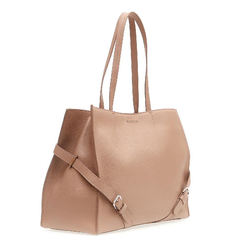 Sorelle Perego Le sac in pelle rosa antico Vendita Calda