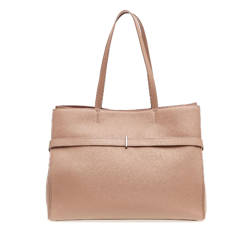 Sorelle Perego Le sac in pelle rosa antico Vendita Calda