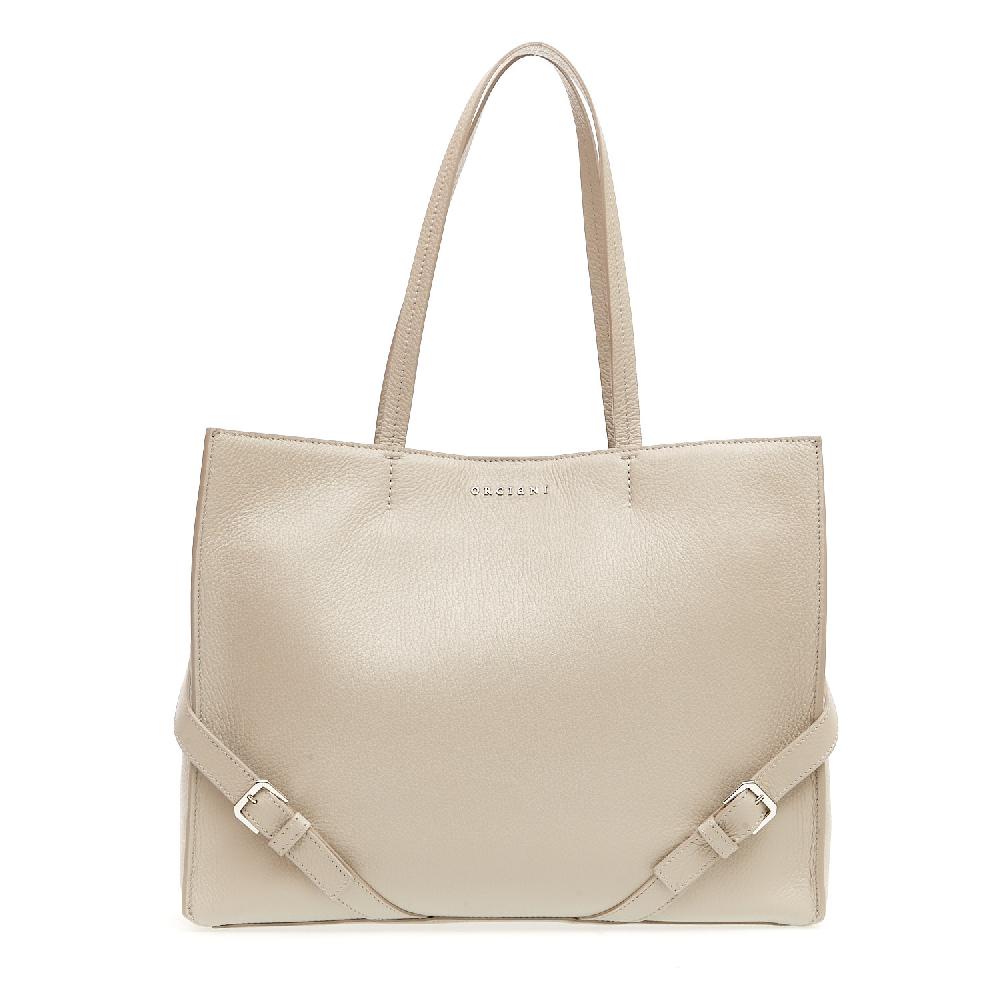 Sorelle Perego Le Sac in pelle bianca Vendita Economica