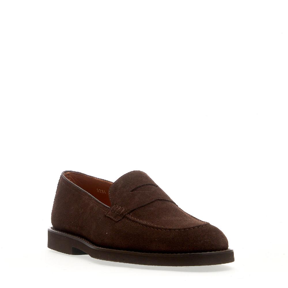 Sorelle Perego mocassino camoscio marrone In Saldo