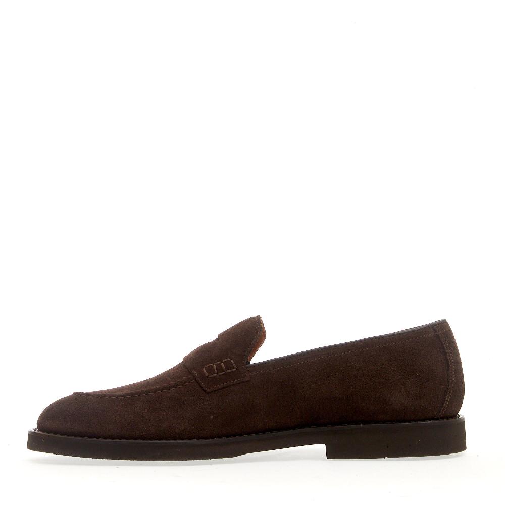 Sorelle Perego mocassino camoscio marrone In Saldo