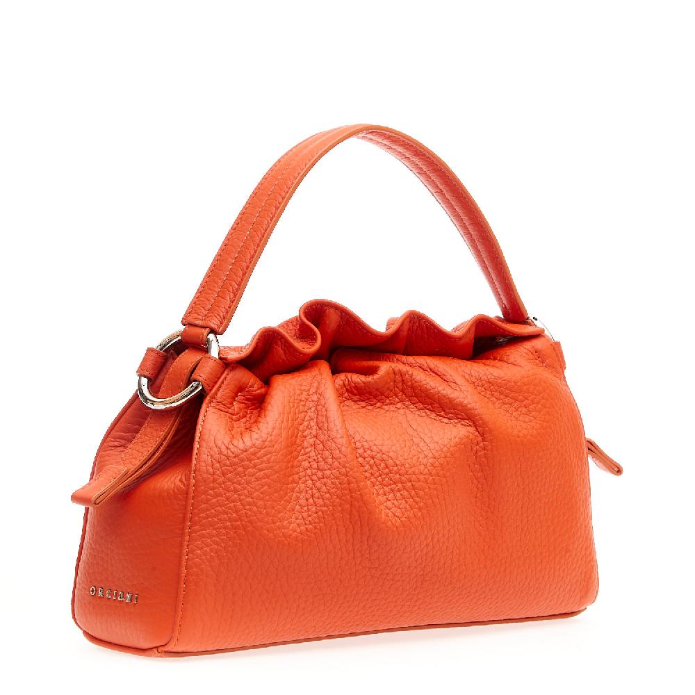 Sorelle Perego Puff in pelle papavero Fornitura limitata