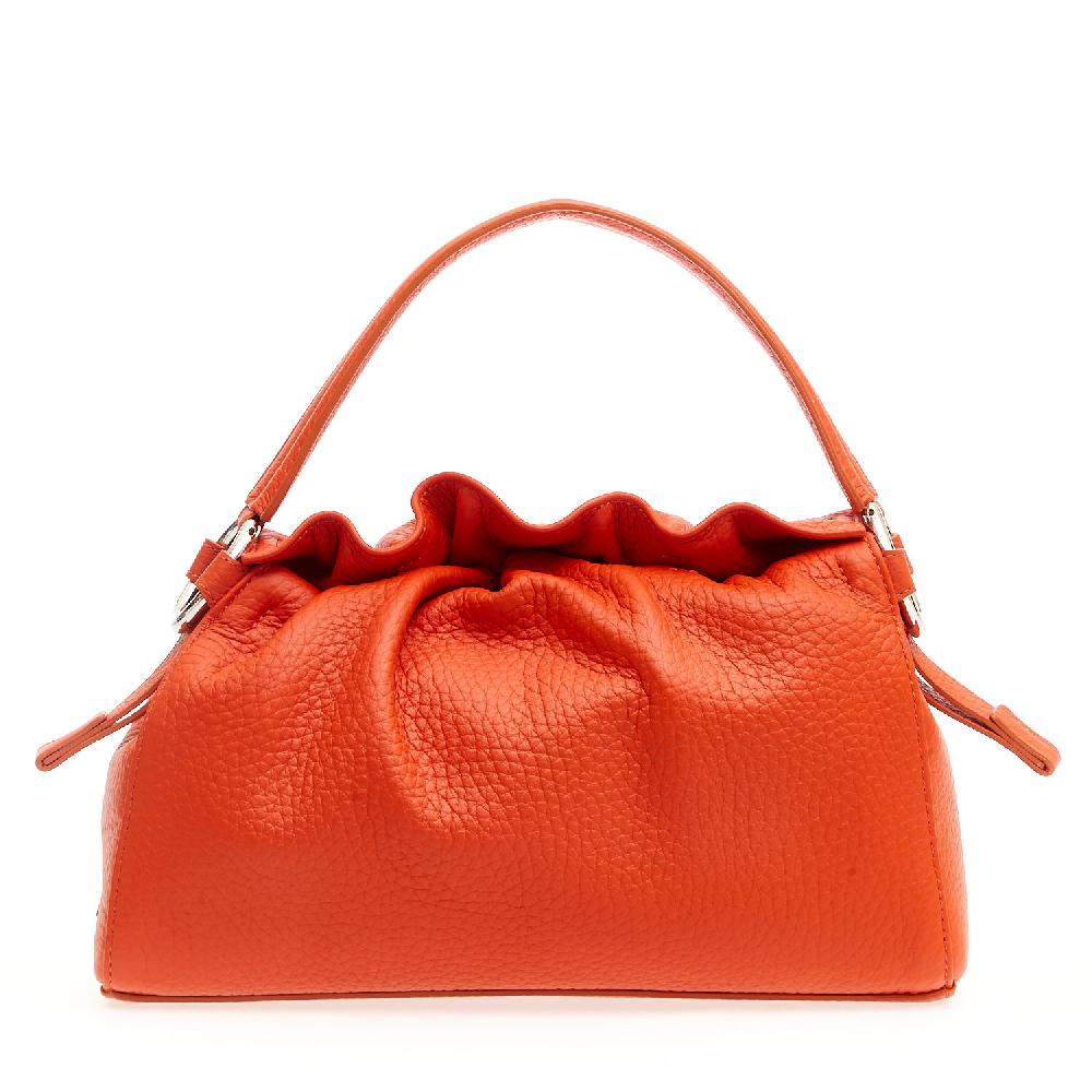 Sorelle Perego Puff in pelle papavero Fornitura limitata