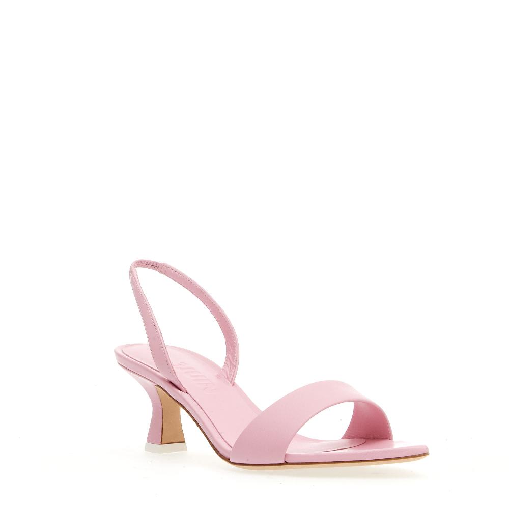 Sorelle Perego sandalo pelle rosa tacco 50 mm Vendita calda