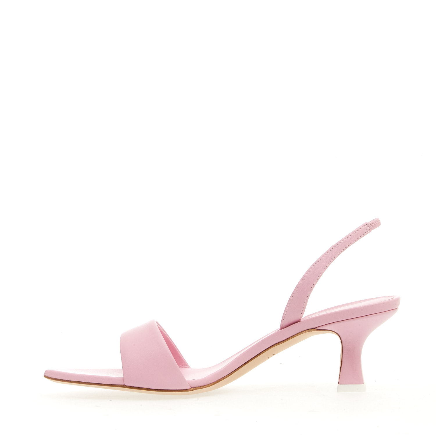 Sorelle Perego sandalo pelle rosa tacco 50 mm Vendita calda
